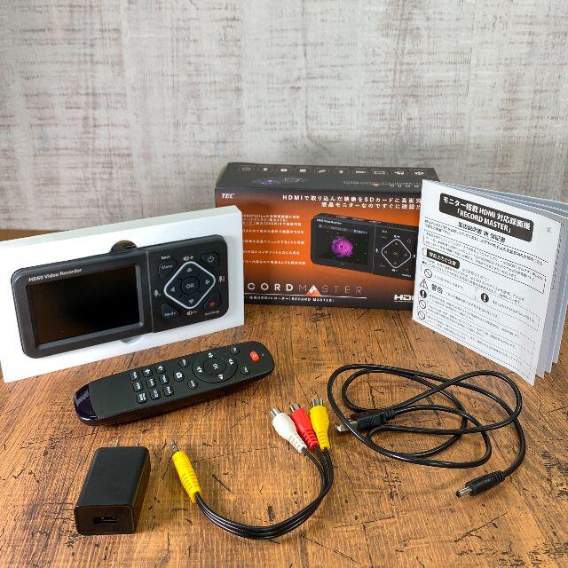 【中古】TEC 液晶搭載HDMIレコーダー RECORD MASTER スマホ/家電/カメラのテレビ/映像機器(その他)の商品写真