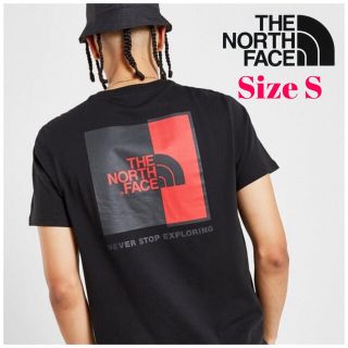 ザノースフェイス(THE NORTH FACE)の欧州限定◆ノースフェイス　ブラックボックスロゴTシャツ　UK S  日本S相当(Tシャツ/カットソー(半袖/袖なし))