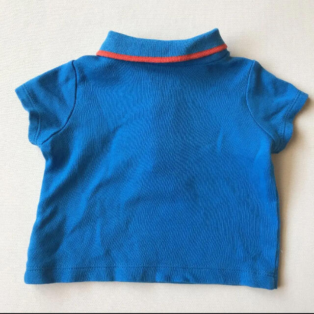 Little Me(リトルミー)のLittle Me ブルー　コットン　ストレッチシャツ　リトルミー　アメリカ キッズ/ベビー/マタニティのベビー服(~85cm)(Ｔシャツ)の商品写真