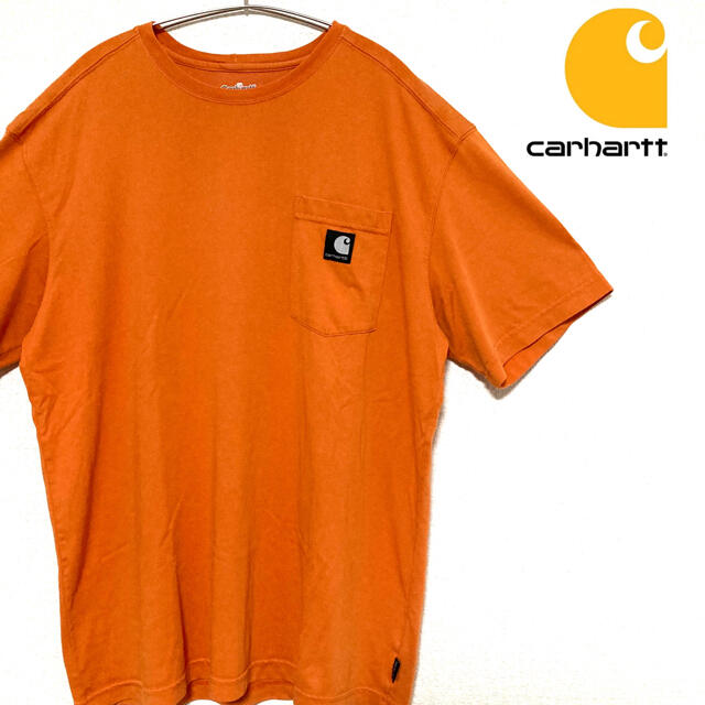 carhartt(カーハート)のakeome様専用Carhartt  カーハート tシャツポケt 半袖　定番ロゴ メンズのトップス(Tシャツ/カットソー(半袖/袖なし))の商品写真