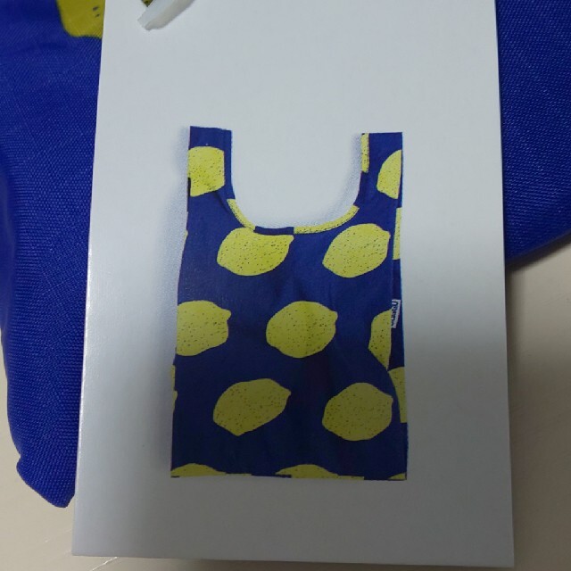 BAGGU レモン柄　baby レディースのバッグ(エコバッグ)の商品写真