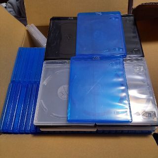 Blu-ray・DVDケース　収納枚数多種類セット(CD/DVD収納)