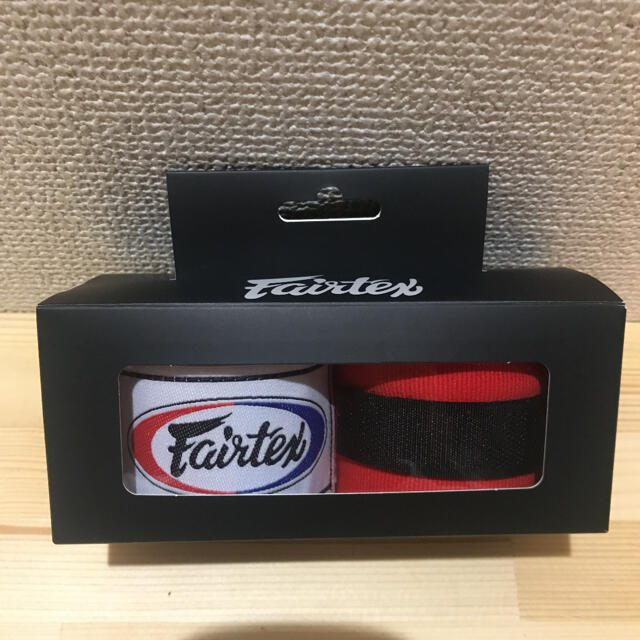 【新品】 fairtex  フェアテックス バンテージ Red スポーツ/アウトドアのスポーツ/アウトドア その他(ボクシング)の商品写真