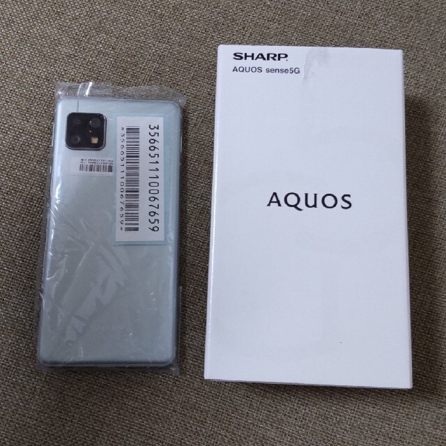 AQUOS - AQUOS sense5G SH-M17 オリーブシルバーの通販 by ユPIPPI's shop｜アクオスならラクマ