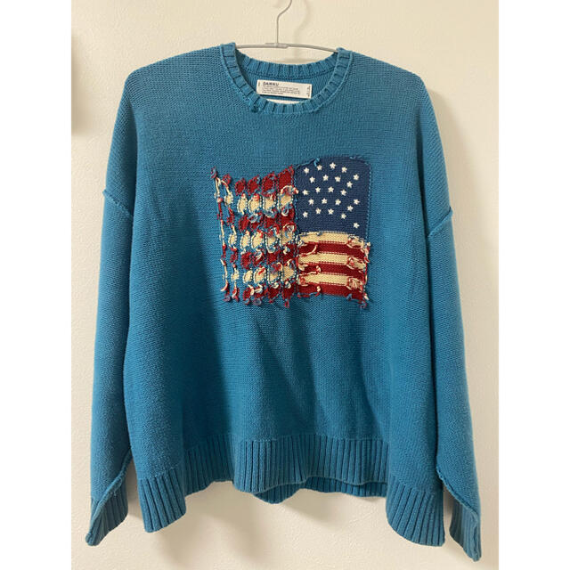 kolor(カラー)のDAIRIKU ダイリク INSIDE OUT AMERICA KNIT メンズのトップス(ニット/セーター)の商品写真