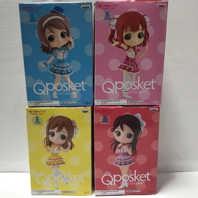 BANPRESTO(バンプレスト)のラブライブ！サンシャイン！！ Q posket  ４個セット エンタメ/ホビーのフィギュア(アニメ/ゲーム)の商品写真