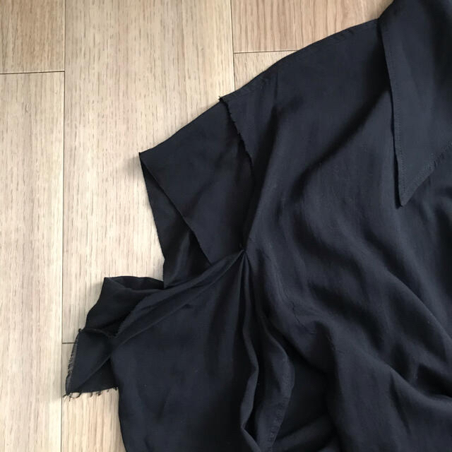 Yohji Yamamoto 19AW 断ち切りアシンメトリーブラウス 148 3