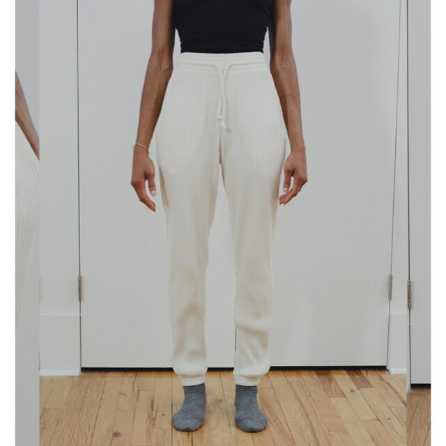 Baserange rib pants sweat ベースレンジ リブパンツ - www