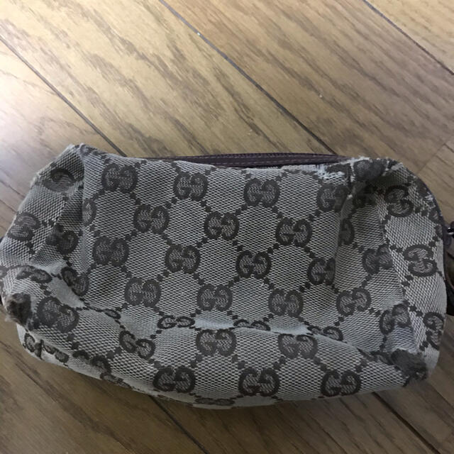 Gucci(グッチ)の断捨離なのでお値下げGUCCI化粧ポーチ レディースのファッション小物(ポーチ)の商品写真