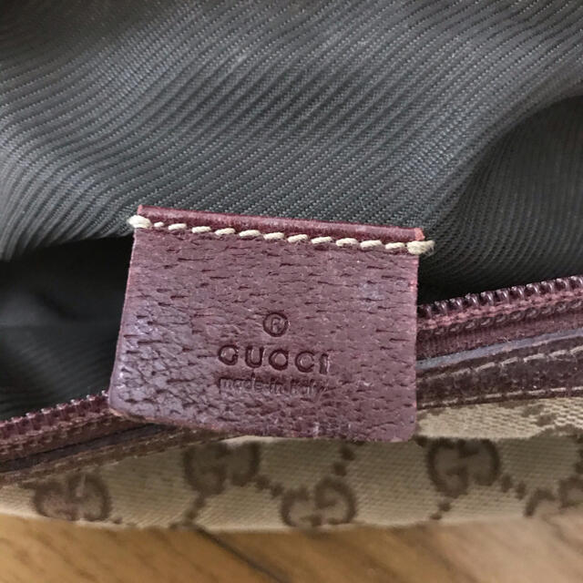 Gucci(グッチ)の断捨離なのでお値下げGUCCI化粧ポーチ レディースのファッション小物(ポーチ)の商品写真