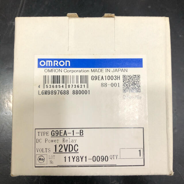 OMRON(オムロン)のDCパワーリレー　G9EA-1-B DC12V OMRON その他のその他(その他)の商品写真