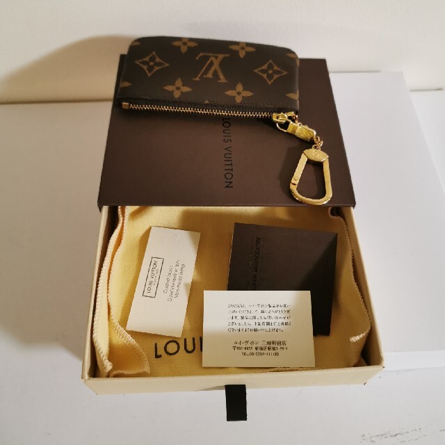 LOUIS VUITTON(ルイヴィトン)のルイヴィトン　ポシェット・クレ　モノグラム　キーケース　コインケース　未使用　 レディースのファッション小物(キーケース)の商品写真