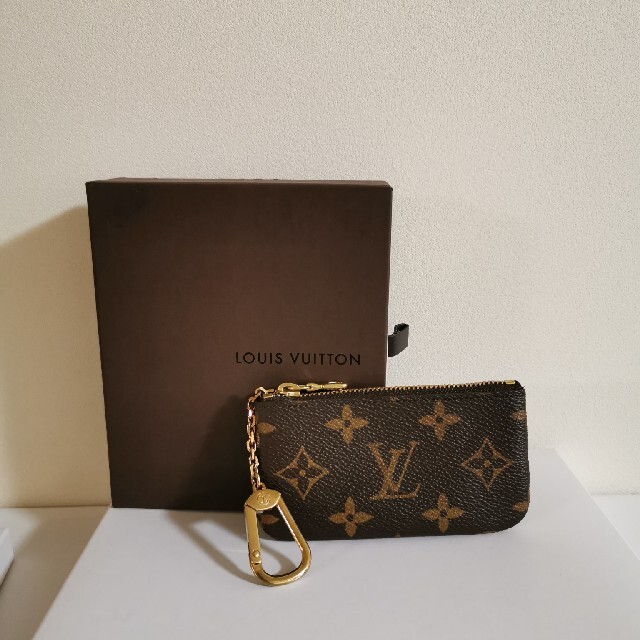 LOUIS VUITTON(ルイヴィトン)のルイヴィトン　ポシェット・クレ　モノグラム　キーケース　コインケース　未使用　 レディースのファッション小物(キーケース)の商品写真