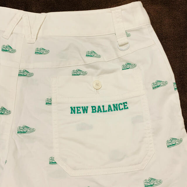 New Balance(ニューバランス)のニューバランスゴルフ　ショートパンツ　Lサイズ　白色 スポーツ/アウトドアのゴルフ(ウエア)の商品写真