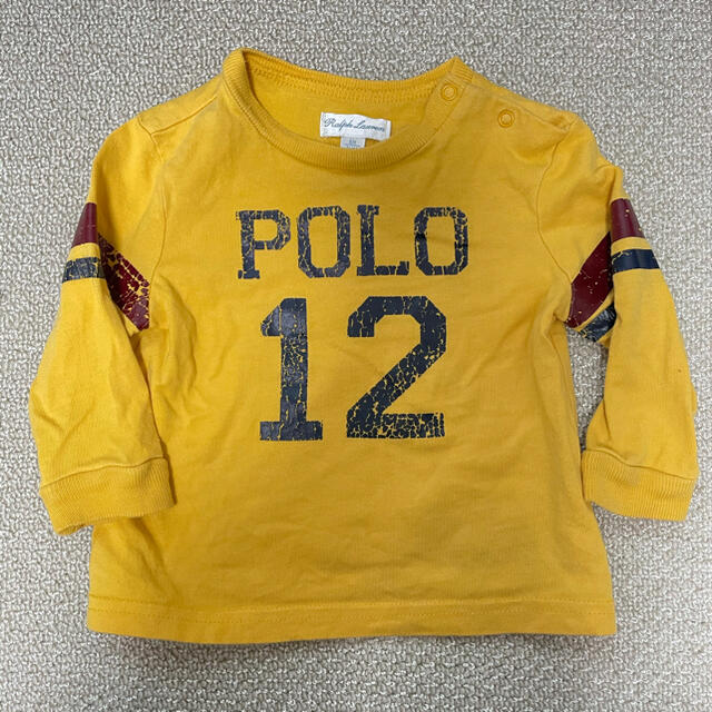 POLO RALPH LAUREN(ポロラルフローレン)のラルフローレン  デニム　ロンT 2枚　6M まとめ売り キッズ/ベビー/マタニティのベビー服(~85cm)(Ｔシャツ)の商品写真