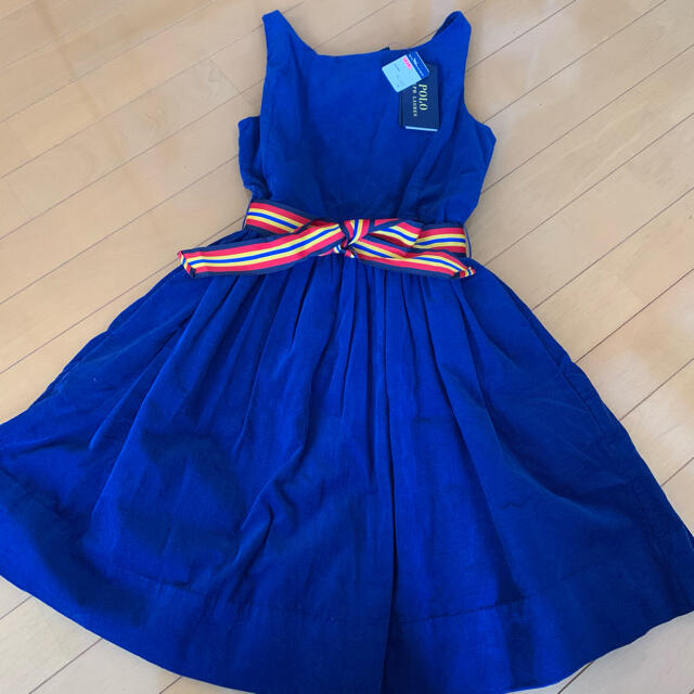 POLO RALPH LAUREN(ポロラルフローレン)の【未使用・新品】ポロ　ラルフローレン　kids　ワンピース キッズ/ベビー/マタニティのキッズ服女の子用(90cm~)(ワンピース)の商品写真