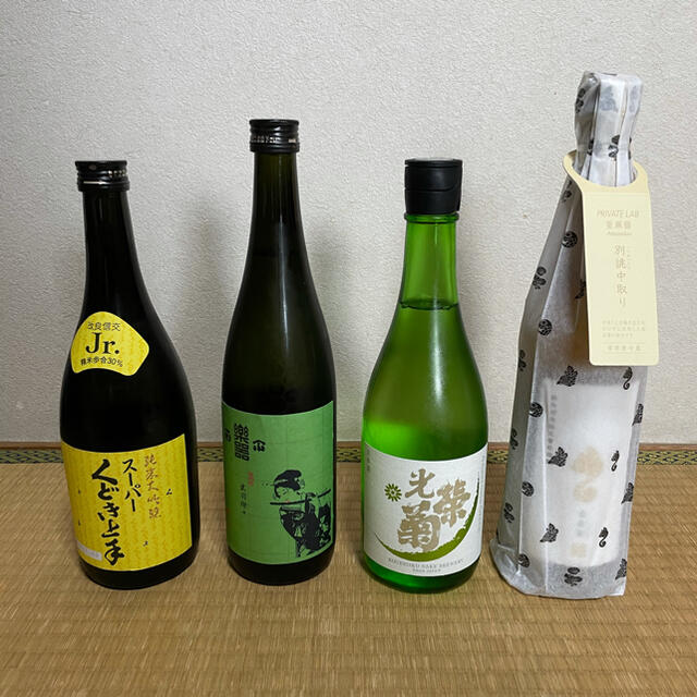 日本酒4本セット　新政　光栄菊　くどき上手　楽器正宗