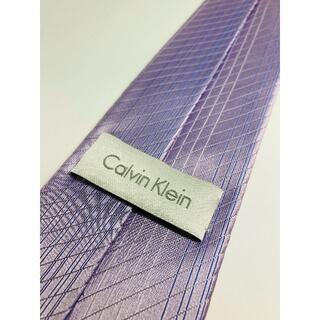カルバンクライン(Calvin Klein)のCalvin Klein/日本製/絹 100%/パープル/ビジネス/ネクタイ(ネクタイ)