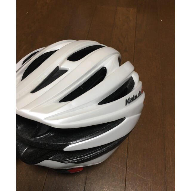 OGK(オージーケー)の【美品】KABUTO カブト　自転車　ヘルメット 自動車/バイクのバイク(ヘルメット/シールド)の商品写真