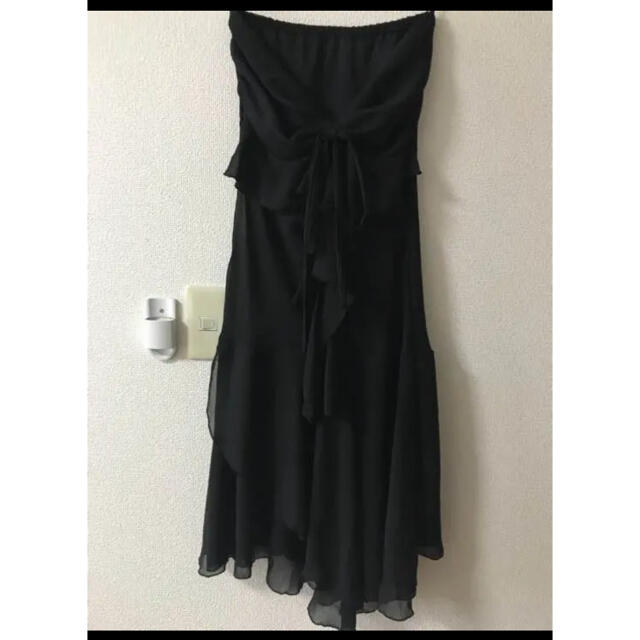 ベアトップ　パーティドレス レディースのフォーマル/ドレス(ロングドレス)の商品写真