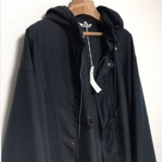 19SS AURALEE FINX POLYESTERHOODED COAT