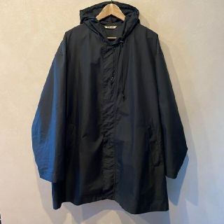 コモリ(COMOLI)の19SS AURALEE FINX POLYESTERHOODED COAT (ステンカラーコート)