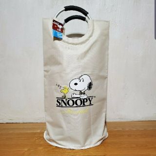 スヌーピー(SNOOPY)のスヌーピー　ランドリー　洗濯かご　ピーナッツ　タグ付き　SNOOPY　買い物　白(その他)