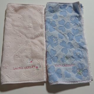 ローラアシュレイ(LAURA ASHLEY)のLAURA ASHLEY ローラアシュレイ タオルハンカチ　2枚組(ハンカチ)