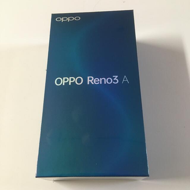 【新品】OPPO Reno3 A SIMフリー ホワイト スマートフォン本体