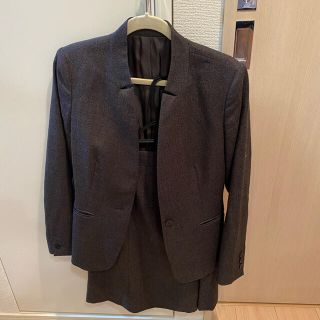 スーツカンパニー(THE SUIT COMPANY)のダークブラウン サイズ36 ウィメンズスーツ（THE SUIT COMPANY）(スーツ)