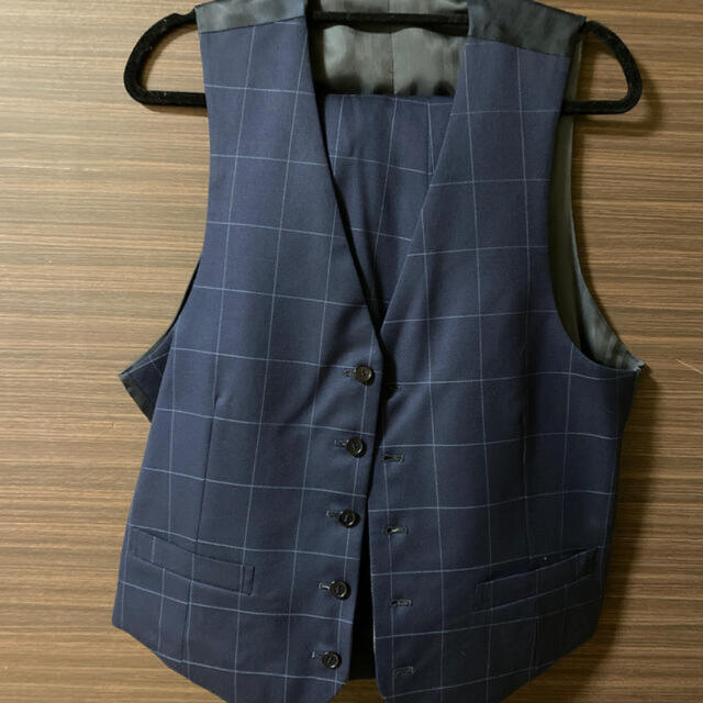 MEN'S BIGI(メンズビギ)の☆MEN'Sbigi チェックスリーピース☆ZARA Paul Smith メンズのスーツ(セットアップ)の商品写真