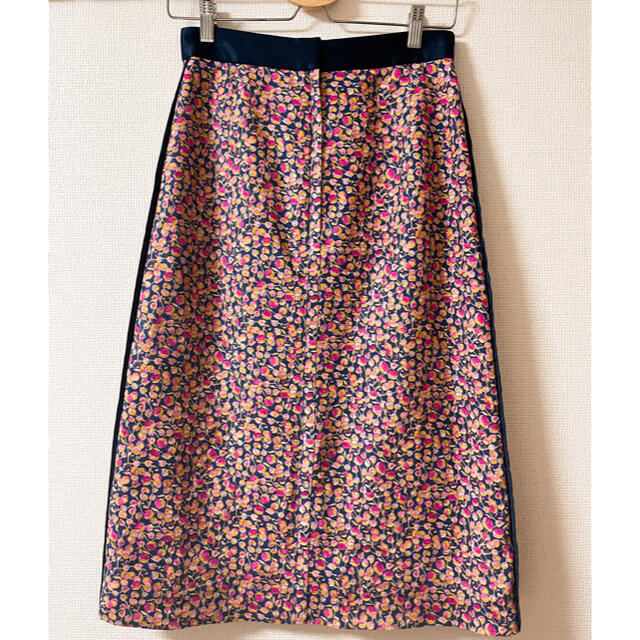 Drawer(ドゥロワー)の ごん様専用　 blamink  ブラミンク  スカート  花柄　ピンク　36 レディースのスカート(ロングスカート)の商品写真
