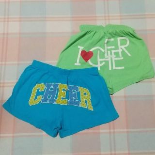 チアー(CHEER)のマリリン様専用 チアパン ターコイズブルー Lサイズ おまけ1着(ショートパンツ)