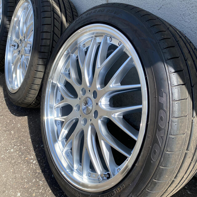 桜 印 leyseen 20インチホイール 245/40ZR20 95W タイヤセット