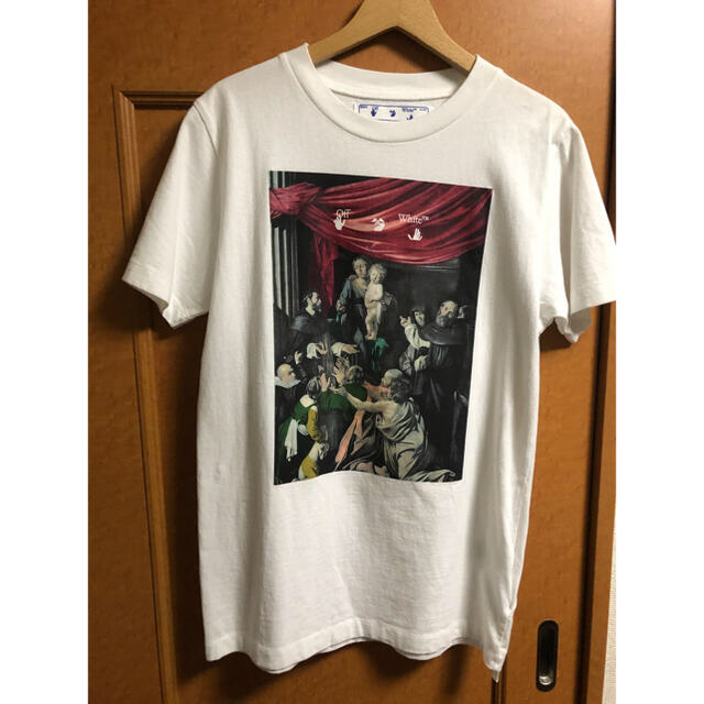 OFF-WHITE(オフホワイト)のoff-white CARAVAG PAINTNG 未使用 メンズのトップス(Tシャツ/カットソー(半袖/袖なし))の商品写真