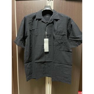 コモリ(COMOLI)の新品 COMOLI コモリ ベタシャン オープンカラーシャツ ネイビー 4(シャツ)