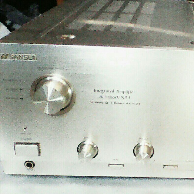 SANSUI　AU-α607NRA　プリメインアンプ　ゴールド