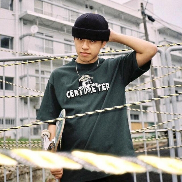 centimeter ghost ruler tee (アイビーグリーン) | フリマアプリ ラクマ センチメーター Tシャツ