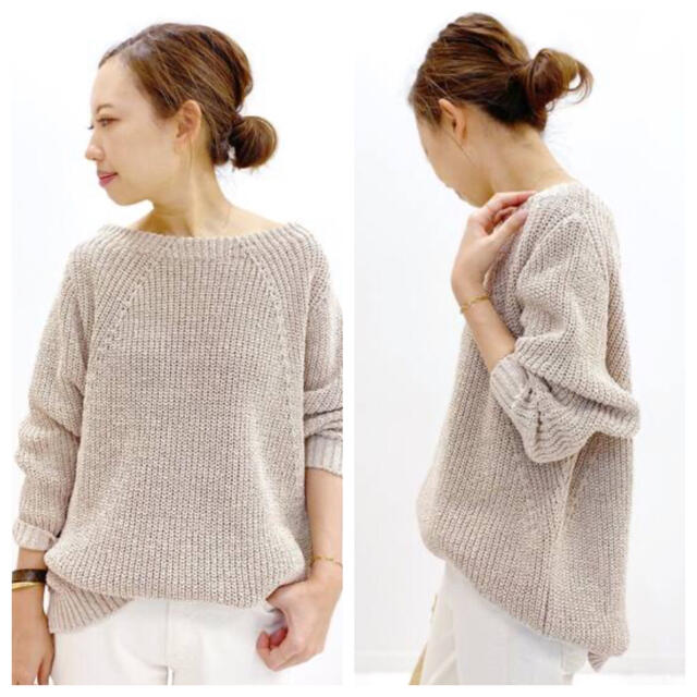 DEUXIEME CLASSE(ドゥーズィエムクラス)のDeuxieme Classe ✳︎Lily Linen アゼプルオーバー✳︎  レディースのトップス(ニット/セーター)の商品写真