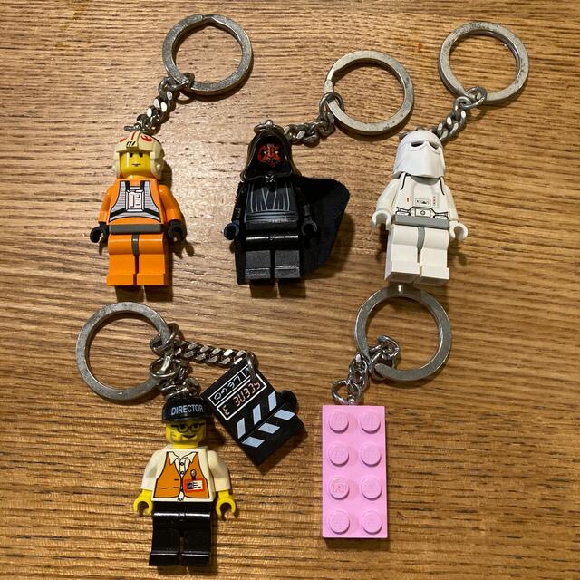 Lego(レゴ)のレゴ　LEGO ミニフィグ　キーホルダー　5個セット エンタメ/ホビーのアニメグッズ(キーホルダー)の商品写真