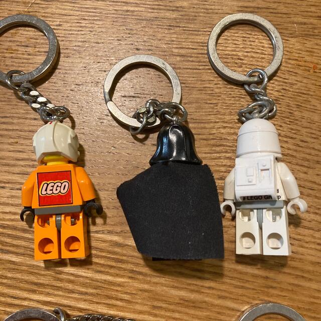 Lego(レゴ)のレゴ　LEGO ミニフィグ　キーホルダー　5個セット エンタメ/ホビーのアニメグッズ(キーホルダー)の商品写真