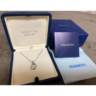 ミキモト(MIKIMOTO)の【nf様専用】ミキモト(MIKIMOTO)パールネックレス 箱+クロス付き(ネックレス)