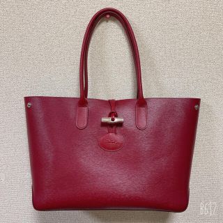 ロンシャン(LONGCHAMP)の【美品】ロンシャン LONGCHAMP  ロゾ オールレザー トートバッグ  L(トートバッグ)