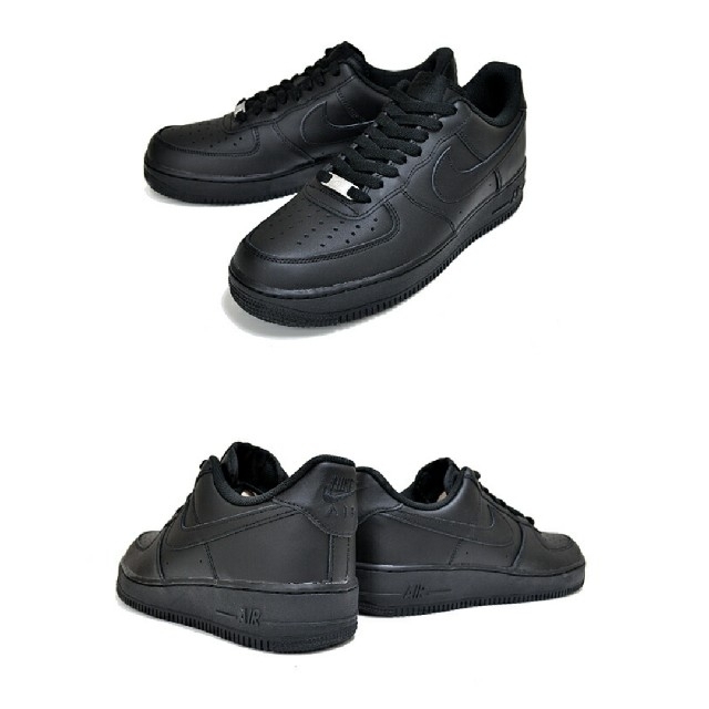 AIR FORCE1 '07  　ブラック　22.5cm　GS 1