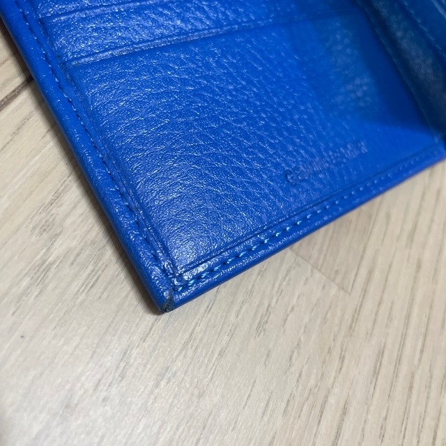 Calvin Klein(カルバンクライン)のCalvin Klein カルバンクライン　折りたたみ財布　ブルー メンズのファッション小物(折り財布)の商品写真