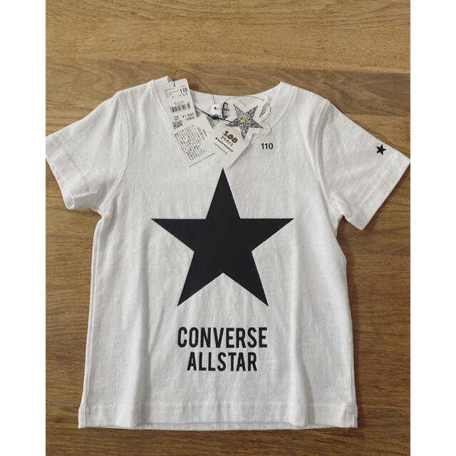 CONVERSE(コンバース)の新品　タグ付き キッズ/ベビー/マタニティのキッズ服男の子用(90cm~)(Tシャツ/カットソー)の商品写真