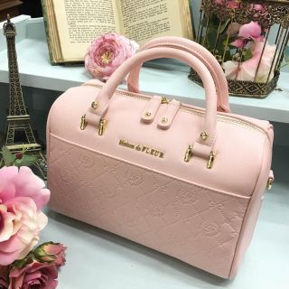 メゾンドフルール(Maison de FLEUR)のMaison de FLEUR モノグラムボストンMバッグ(ボストンバッグ)