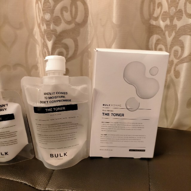 バルクオム BULK HOMME ザ トナー　ザ ローション化粧水＆乳液　セット コスメ/美容のスキンケア/基礎化粧品(化粧水/ローション)の商品写真