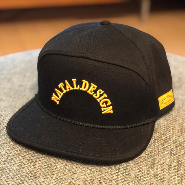 NATAL DESIGN(ネイタルデザイン)のNATAL DESIGN  ネイタルデザイン GOOD BOY CAP ブラック メンズの帽子(キャップ)の商品写真