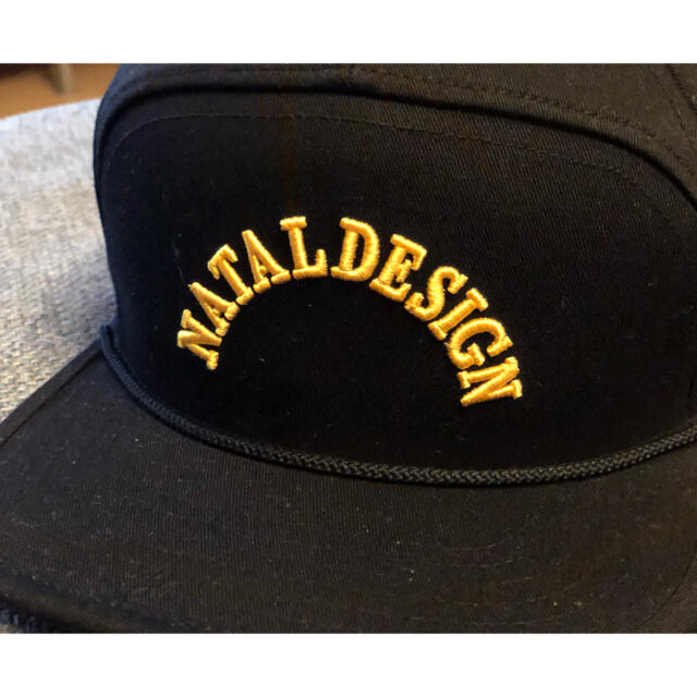 NATAL DESIGN(ネイタルデザイン)のNATAL DESIGN  ネイタルデザイン GOOD BOY CAP ブラック メンズの帽子(キャップ)の商品写真